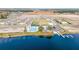 Community overview featuring a lake and dock at 3052 Ella Way, Saint Cloud, FL 34771