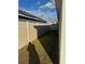 Landscaped backyard with privacy fence at 3309 Sonder Dr, Davenport, FL 33896