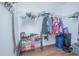 Large walk-in closet with plenty of hanging and shelf space at 3643 Julius Estates Blvd, Winter Haven, FL 33881