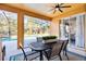 Relaxing pool area with patio furniture at 384 Orange Cosmos Blvd, Davenport, FL 33837