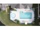 Community pool and spa with patio and lounge chairs at 4105 Tropical Isle Blvd # 216, Kissimmee, FL 34741