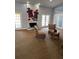 Community room with fireplace and comfortable seating at 4518 Commander Dr # 1918, Orlando, FL 32822
