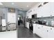 Modern kitchen with stainless steel appliances and island at 4608 Cumbrian Lakes Dr, Kissimmee, FL 34746
