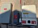 Close up of solar panel system components and breaker box at 648 Tradewinds Dr, Deltona, FL 32738
