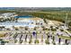Aerial view of home and surrounding school at 8953 Zurich Ln, Kissimmee, FL 34747