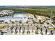 Aerial view of home and surrounding school at 8953 Zurich Ln, Kissimmee, FL 34747