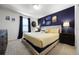 Main bedroom with king-size bed and Disney World decor at 8953 Zurich Ln, Kissimmee, FL 34747