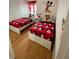 Mickey Mouse themed bedroom with twin-size beds at 1068 Lake Berkley Dr, Kissimmee, FL 34746