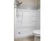 Updated bathroom with a shower/tub combo and modern vanity at 1075 S Hiawassee Rd # 912, Orlando, FL 32835