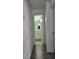 Hallway with wood-look floors leading to the bathroom at 1075 S Hiawassee Rd # 912, Orlando, FL 32835