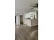 Open concept living room and kitchen area at 1075 S Hiawassee Rd # 912, Orlando, FL 32835