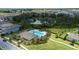 Aerial view of community pool and surrounding area at 12549 Encore At Ovation Way, Winter Garden, FL 34787