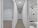 Modern bathroom with marble shower and grey flooring at 1414 Vonderay Rd, Orlando, FL 32825