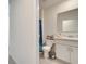 Clean bathroom with shower, toilet and vanity at 1516 Quinta Rd, Kissimmee, FL 34744