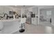 Modern kitchen with stainless steel appliances and island at 1516 Quinta Rd, Kissimmee, FL 34744