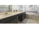 Elegant bathroom with double vanity, soaking tub, and shower at 1560 Flange Dr, Davenport, FL 33896