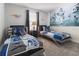 Star Wars themed bedroom with twin beds, and themed decor at 1560 Flange Dr, Davenport, FL 33896