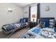 Star Wars themed bedroom with twin beds, and themed decor at 1560 Flange Dr, Davenport, FL 33896