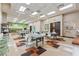 Bright and spacious community room with tables and chairs at 217 Montoro Ln, Davenport, FL 33837