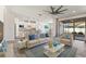 Bright living room with comfy seating and large windows at 217 Montoro Ln, Davenport, FL 33837