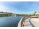 Lakefront community with walking path, fountain, and resort-style living at 2713 Roadster Ln, Kissimmee, FL 34746