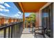 Spacious balcony with community views and comfortable seating at 2713 Roadster Ln, Kissimmee, FL 34746