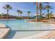 Relaxing pool area with entry and lounge chairs at 2713 Roadster Ln, Kissimmee, FL 34746