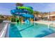 Community waterpark featuring multiple slides at 2713 Roadster Ln, Kissimmee, FL 34746