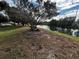 Landscaped area with a tree and a pond view at 3984 Atrium Dr # 4, Orlando, FL 32822