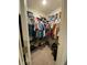 Spacious walk-in closet with ample shelving and hanging space at 46 Willow Ln, Kissimmee, FL 34759