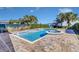 Relaxing pool and spa area with paver deck at 7430 Marker Ave, Kissimmee, FL 34747