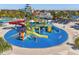 Interactive water playground with slides and sprinklers at 7430 Marker Ave, Kissimmee, FL 34747