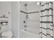 Clean bathroom with bathtub and shower at 820 Windlass Ct, Kissimmee, FL 34746