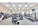 Fitness center with treadmills, weight machines, and mirrors at 820 Windlass Ct, Kissimmee, FL 34746