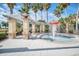Mushroom-shaped splash pad with pergola and seating at 820 Windlass Ct, Kissimmee, FL 34746