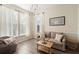 Light-filled living room with hardwood floors and stylish furniture at 121 Longview Ave, Celebration, FL 34747