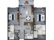 Two-bedroom, two-bathroom condo floor plan with balcony at 14501 Grove Resort Ave # 1505, Winter Garden, FL 34787