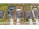Aerial view highlighting home's location at 1606 Steely Dr, Dundee, FL 33838