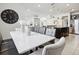 Bright dining area featuring a large table and seating for eight at 1607 Kona Ln, Davenport, FL 33897