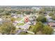 Aerial view showing house location in a residential neighborhood at 3618 Willow Lake Ct, St Cloud, FL 34769