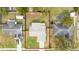 Aerial view showing a house's location and surrounding properties at 3618 Willow Lake Ct, St Cloud, FL 34769