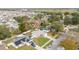 Aerial view of house and surrounding neighborhood at 3618 Willow Lake Ct, St Cloud, FL 34769
