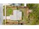 Aerial view of a single-story house with a fenced backyard at 3618 Willow Lake Ct, St Cloud, FL 34769