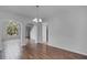 Bright dining room with tile floors and access to kitchen at 4364 Fox Glen Loop, Kissimmee, FL 34746