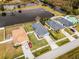 Aerial view of a house by a lake at 540 E 19Th St, St Cloud, FL 34769