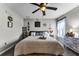 Main bedroom with king-size bed and calming decor at 540 E 19Th St, St Cloud, FL 34769