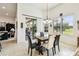 Casual dining area with sliding door access to backyard patio at 644 San Raphael St, Kissimmee, FL 34759