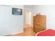 Bedroom with twin beds, dresser, and tv at 8407 Crystal Cove Cv, Kissimmee, FL 34747