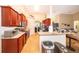 Well-equipped kitchen featuring granite countertops and ample cabinetry at 11322 Bronson Rd, Clermont, FL 34711