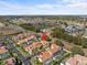 Aerial view showing home's location in a residential neighborhood at 220 Brunello Dr, Davenport, FL 33897